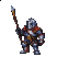Knight's Fierce Spear Strike: Retro Gaming Warrior
