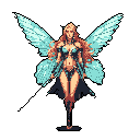 Ethereal Winged Warrior: Ready for Fantasy Battle