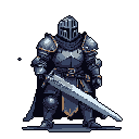 Armored Knight's Vigil: Stoic Warrior Ready for Battle