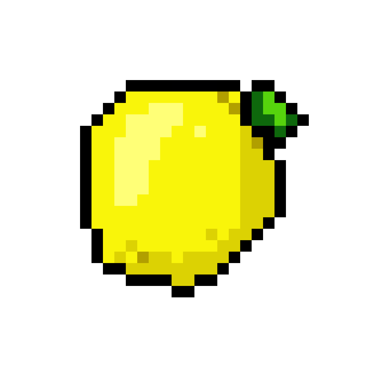 Vibrant Yellow Lemon on Black Background