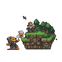 Pixel art generated with AI prompt: faz um jogo pra mim joga