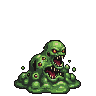Grotesque Slime Monster: Menacing Dark Fantasy Encounter