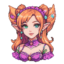 Pixie Princess: Enchanting Teal-Eyed Beauty