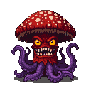 Pixel Art: mushroom monster