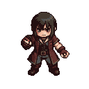 Dark RPG Hero: Grim Resilience in Shadowed Eyes