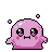 Cute Pink Slime Monster: Adorable & Shy Character