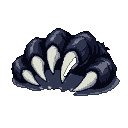 Menacing ivory claws splayed from a dark, shadowy mass.