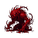 Pixel Art: blood monster