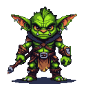Pixel Art: goblin